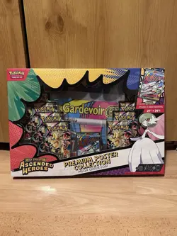 Pokemon TCG Ascended Heroes Premium Poster Collection Mega Gardevoir New - Image 1