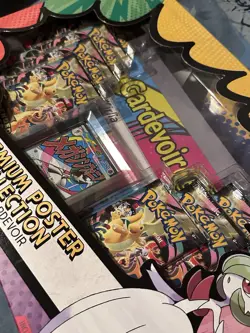 Pokemon TCG Ascended Heroes Premium Poster Collection Mega Gardevoir New - Image 5