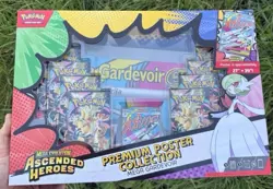 Pokemon TCG Ascended Heroes Premium Poster Collection Mega Gardevoir EX - Image 1
