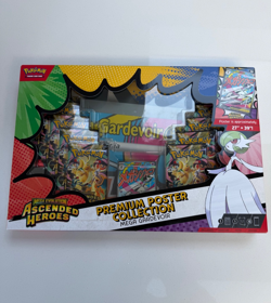 Pokemon Ascended Heroes Premium Poster Collection Mega Gardevoir EX - New/Sealed - Image 1