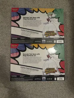 2x Pokemon Ascended Heroes Premium Poster Collection Mega Gardevoir -NEW SEALED - Image 2