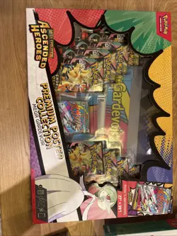 Pokemon TCG Mega Evolution Ascended Heroes Premium Poster Collection - Gardevoir - Image 1