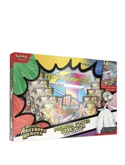 Pokemon TCG Mega Gardevoir Premium Poster Collection Ascended Heroes NEW SEALED - Image 1
