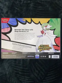 Pokemon Ascended Heroes Premium Poster Collection Mega Gardevoir - Image 2