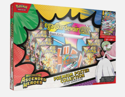 Pokemon Ascended Heroes Premium Poster Collection Mega Gardevoir New Sealed - Image 2