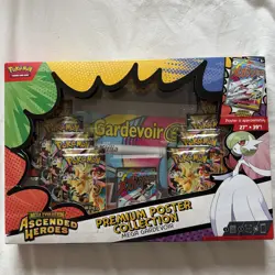 Pokemon Ascended Heroes - Premium Poster Collection Mega Gardevoir - New Sealed - Image 1