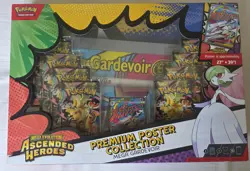 Pokemon Ascended Heroes - Premium Poster Collection Mega Gardevoir - New Sealed - Image 1