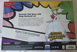 Pokemon Ascended Heroes - Premium Poster Collection Mega Gardevoir - New Sealed - Image 2