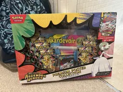 Pokemon Ascended Heroes Premium Poster Collection Mega Gardevoir New Sealed - Image 1
