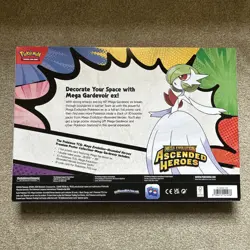 Pokemon Ascended Heroes Premium Poster Collection Mega Gardevoir New Sealed - Image 4
