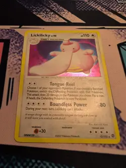 Lickilicky Holo Secret Wonders Pokemon Card 12/132 Cosmos - Image 1