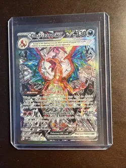 Pokemon TCG Charizard EX 223/197 Obsidian Flames Special Illustration Rare Card - Image 1