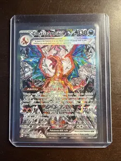 Pokemon TCG Charizard EX 223/197 Obsidian Flames Special Illustration Rare Card - Image 2