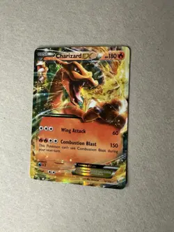 Pokemon Charizard EX 12/106 Flashfire Ultra Rare Holo 180HP Pokemon TCG Card - Image 1