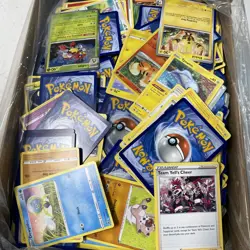 Unsorted Pokemon TCG Common, Uncommon and Rare Trading Cards (2000 Plus Cards) - Image 1