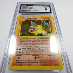 CGC 9 MT 1999 Pokemon 4/102 Charizard Holo Rare Base Set Card #57507L - Image 2