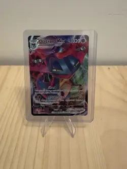 Pokemon TCG Dragapult VMAX Holo Ultra Rare Card Rebel Clash 093/192 NM/Mint - Image 1