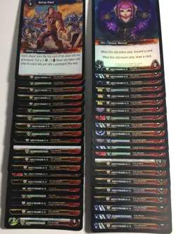 Partial World of Warcraft Battle of the Aspects treasure set 41/75 cards LP-NM - Image 4