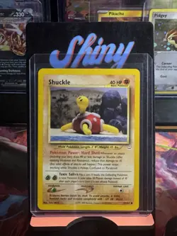 Shuckle 51/64 Common Yuka Morii Neo Revelation Pokemon Card - Image 1
