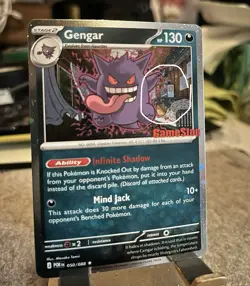 Gengar 050/088 Stamped Gamestop Promo With*SWIRL* Card Perfect Order Pokemon TCG - Image 2