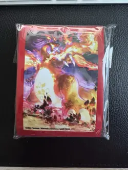 Pokemon Charizard UPC TCG Card Sleeves - 65 Pack New & Sealed - Card Protection - Image 1