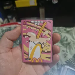 milkshake dip 14/24 Mcdonalds TCG Trading Cards 2026 UnRedeemed trading card - Image 1