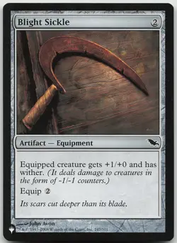 Blight Sickle 247/301 Common The List Reprints NM MTG - Image 1
