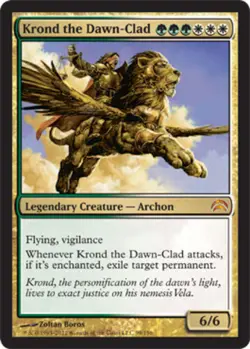 MTG - Krond the Dawn-Clad - Planechase 2012 - NM, English Magic FLAT RATE SHIP - Image 1