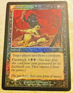 Foil Chainer's Edict - Torment - Magic: The Gathering - MTG - Image 1