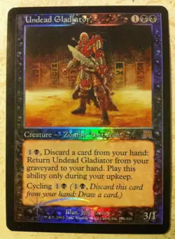 Foil Undead Gladiator - Onslaught - Magic: The Gathering - Image 1