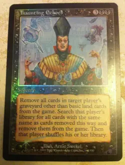 Foil Haunting Echoes - Odyssey - Magic: The Gathering - MTG - Image 1