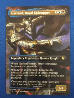 Garland, Royal Kidnapper Final Fantasy MTG Borderless - NM - Image 1