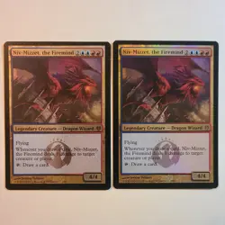 2x Niv-Mizzet, the Firemind - Foil Light Play, English Duel Decks: Izzet vs Golg - Image 1