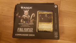 MAGIC THE GATHERING SCIONS & SPELLCRAFT FINAL FANTASY COMMANDER PACK NEW BOX DAM - Image 1