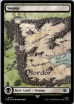 MTG Swamp () (Surge Foil) L Universes Beyond: The Lord of the Rings: Tales of Mi - Image 1