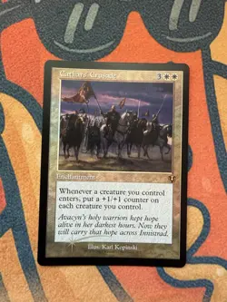 Cathars' Crusade – Retro Frame Foil – Innistrad Remastered – NM – MTG - Image 1
