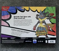 Pokemon TCG Ascended Heroes Premium Poster Collection Gardevoir and Lucario - Image 4