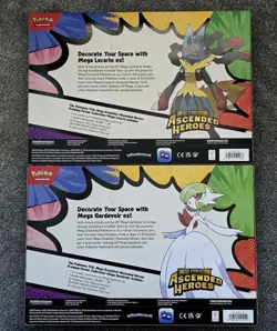 Pokemon TCG Ascended Heroes Premium Poster Collection Gardevoir and Lucario - Image 5