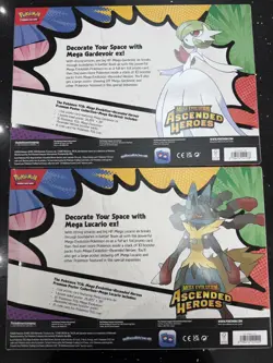 Pokemon TCG Ascended Heroes Premium Poster Collection Gardevoir and Lucario ✅🚚 - Image 3