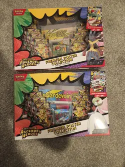 Pokemon TCG Ascended Heroes Premium Poster Collection Lucario & Gardevoir - Image 2