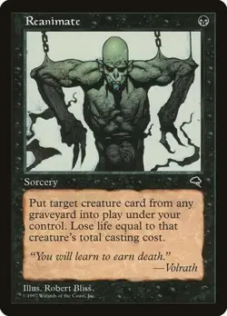 MTG Magic | LP-NM | Reanimate - Tempest - Image 1