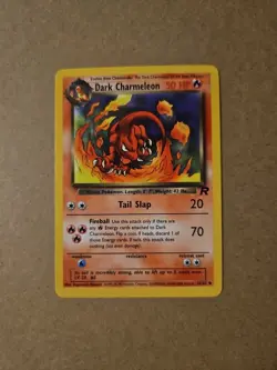 Pokemon Dark Charmeleon TCG Team Rocket 32/82, Regular 1st Edition Uncommon Card - Image 1