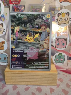 Pokemon TCG: Pikachu 173/165 - SV Scarlet & Violet 151 IR - NM - Image 1