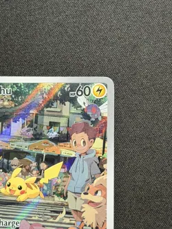 Pikachu 173/165 Illustration Pokemon TCG Scarlet & Violet 151 English Card NM - Image 5