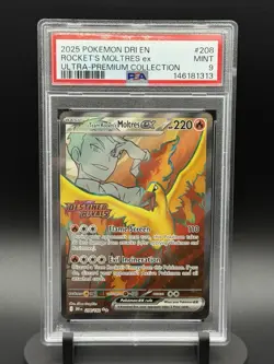 Team Rocket's Moltres ex - (Destined Rivals Stamp) 208/182 Miscellaneous Cards & - Image 1