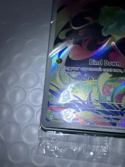 Pokemon Bulbasaur 133/132 Mega illustration Rare Art Stamped Holo Card sealed - Image 4