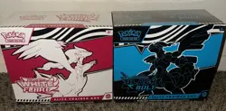 Pokemon Black Bolt and White Flare Elite Trainer Box ETB Set of 2 FACTORY SEALED - Image 1
