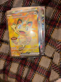 Pokemon TCG Meowth ex 107/088 Full Art Ultra Rare - Perfect Order - Near Mint - Image 2