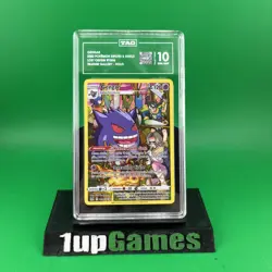 2022 Pokemon SWSH Lost Origin TG06/TG30 Gengar Trainer Gallery Holo TAG 10 - Image 1