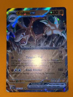 Pokemon Cards - Golem Ex - 151 - Pack Fresh - Image 1
